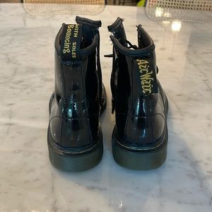 Kids US Size 4 Doc Martens. Black patent leather